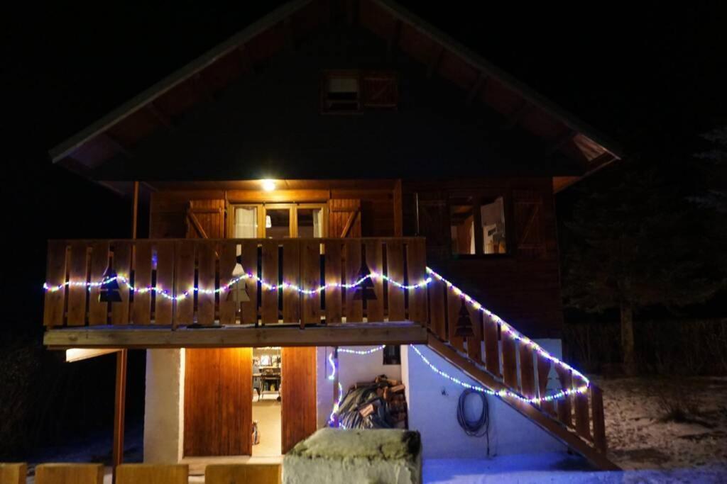 サン・ピエール・デル・フォルサ Le Nordik Chalet 3Etoiles Sauna Privatif Jardinヴィラ エクステリア 写真