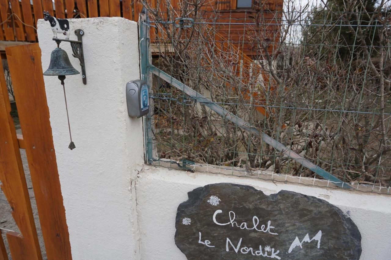 サン・ピエール・デル・フォルサ Le Nordik Chalet 3Etoiles Sauna Privatif Jardinヴィラ エクステリア 写真