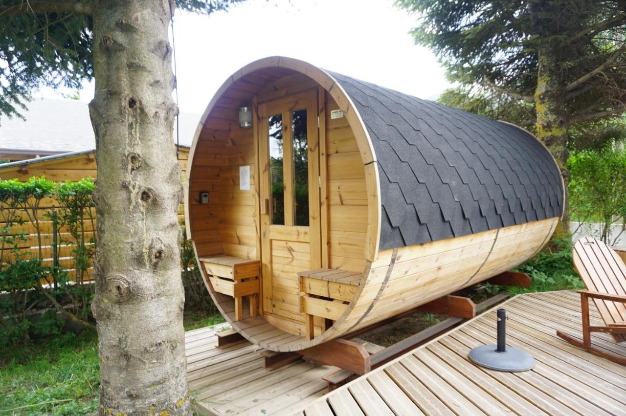サン・ピエール・デル・フォルサ Le Nordik Chalet 3Etoiles Sauna Privatif Jardinヴィラ エクステリア 写真
